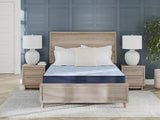 Dellyn 10 Hybrid Light Blue Full Mattress by ASHLEY FURNITURE at Eve Furniture