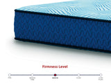 Dellyn 10 Hybrid Light Blue Queen Mattress by ASHLEY FURNITURE at Eve Furniture