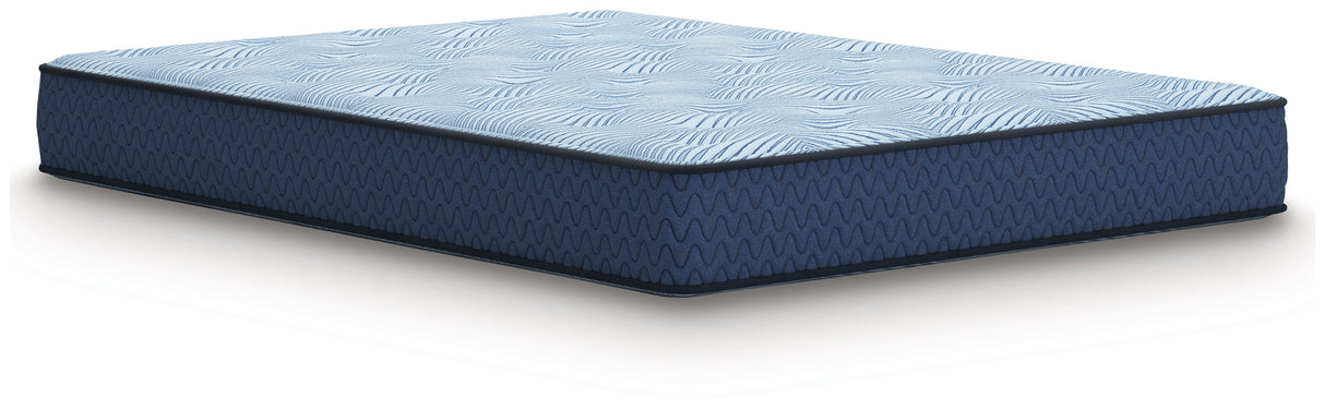 Dellyn 10 Hybrid Light Blue Queen Mattress by ASHLEY FURNITURE at Eve Furniture