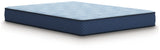 Dellyn 10 Hybrid Light Blue Queen Mattress by ASHLEY FURNITURE at Eve Furniture