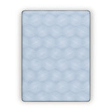 Dellyn 10 Hybrid Light Blue Twin Mattress by Ashley at Eve Furniture