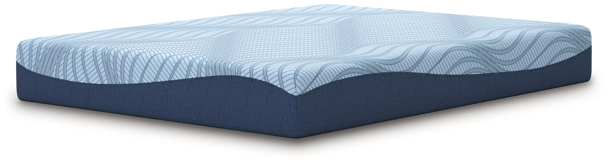 Dellyn 10 Memory Foam White Full Mattress by Ashley at Eve Furniture