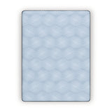 Dellyn 12 Hybrid Light Blue Queen Mattress by Ashley at Eve Furniture