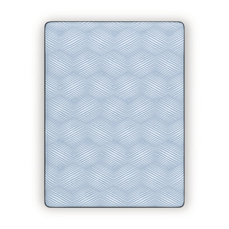 Dellyn 12 Hybrid Light Blue Twin Mattress by Ashley at Eve Furniture