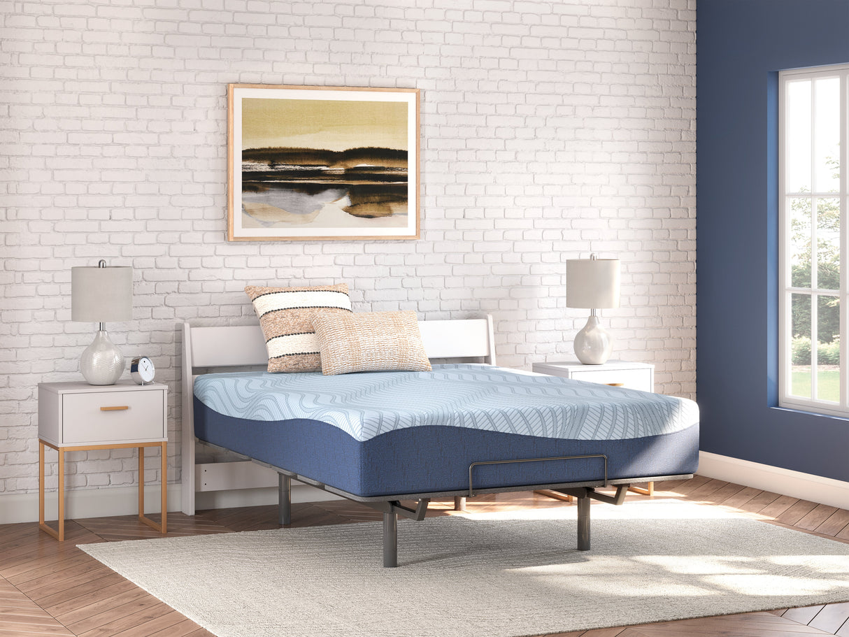 Dellyn 12 Memory Foam White Full Mattress by Ashley at Eve Furniture