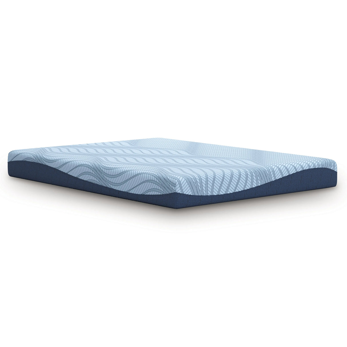 Dellyn 8 Memory Foam White California King Mattress by Ashley at Eve Furniture