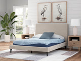 Dellyn 8 Memory Foam White Twin Mattress by Ashley at Eve Furniture
