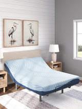 Dellyn 8 Memory Foam White Twin Mattress by Ashley at Eve Furniture