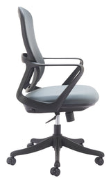 Delo Gray Office Chair by Zuomod at Eve Furniture
