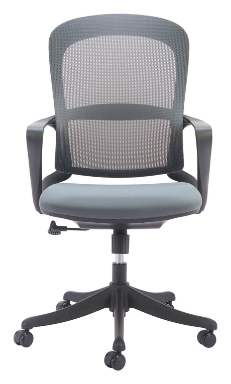 Delo Gray Office Chair by Zuomod at Eve Furniture