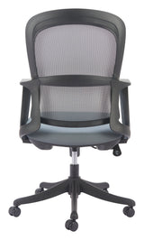Delo Gray Office Chair by Zuomod at Eve Furniture