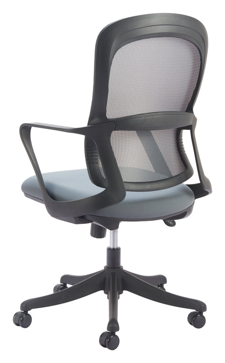 Delo Gray Office Chair by Zuomod at Eve Furniture