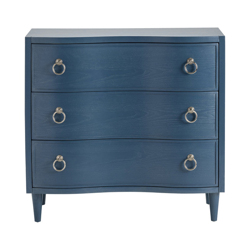 Delray Blue Chest by Crestview at Eve Furniture