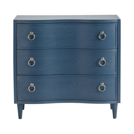 Delray Blue Chest by Crestview at Eve Furniture