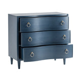 Delray Blue Chest by Crestview at Eve Furniture