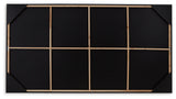 Delstone Black/White Wall Art by Ashley at Eve Furniture