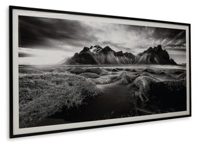 Delstone Black/White Wall Art by Ashley at Eve Furniture