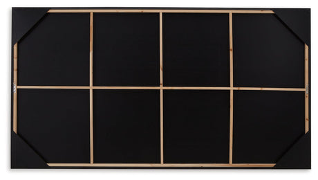 Delstone Black/White Wall Art by Ashley at Eve Furniture