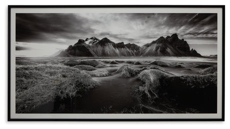Delstone Black/White Wall Art by Ashley at Eve Furniture
