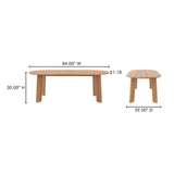 Delta Natural Oval Outdoor Dining Table by MOES at Eve Furniture