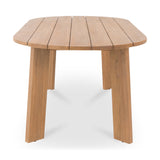 Delta Natural Oval Outdoor Dining Table by MOES at Eve Furniture