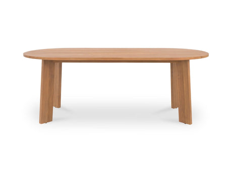 Delta Natural Oval Outdoor Dining Table by MOES at Eve Furniture