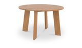 Delta Round Outdoor Dining Table Natural by Moe's Home at Eve Furniture
