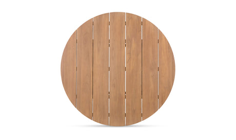 Delta Round Outdoor Dining Table Natural by Moe's Home at Eve Furniture
