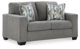 Deltona Graphite Loveseat by Ashley at Eve Furniture