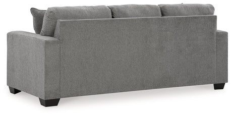 Deltona Graphite Queen Sofa Sleeper by Ashley at Eve Furniture