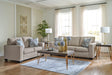 Deltona Parchment Living Room Set by Ashley at Eve Furniture