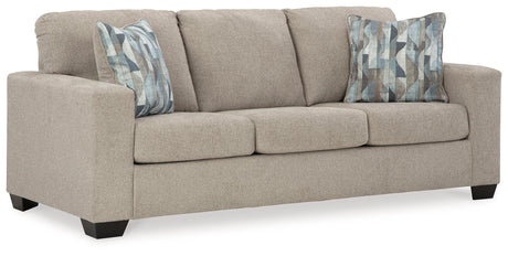 Deltona Parchment Queen Sofa Sleeper by Ashley at Eve Furniture