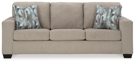 Deltona Parchment Queen Sofa Sleeper by Ashley at Eve Furniture
