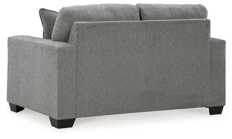 Deltona Graphite Loveseat by Ashley at Eve Furniture