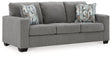 Deltona Graphite Queen Sofa Sleeper by Ashley at Eve Furniture