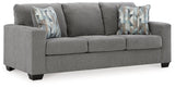 Deltona Graphite Queen Sofa Sleeper by Ashley at Eve Furniture