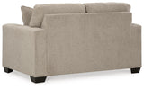 Deltona Parchment Loveseat by Ashley at Eve Furniture