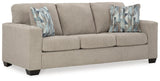 Deltona Parchment Queen Sofa Sleeper by Ashley at Eve Furniture