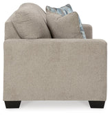Deltona Parchment Queen Sofa Sleeper by Ashley at Eve Furniture
