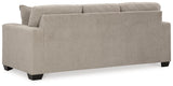 Deltona Parchment Queen Sofa Sleeper by Ashley at Eve Furniture