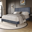Deluxe Grey Twin Platform Bed by Happy Homes at Eve Furniture