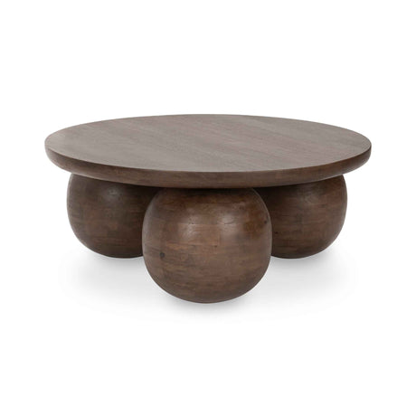Delyla Brown Coffee Table by Classic Home at Eve Furniture