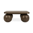 Delyla Coffee Table - Pecan Brown by Classic Home at Eve Furniture