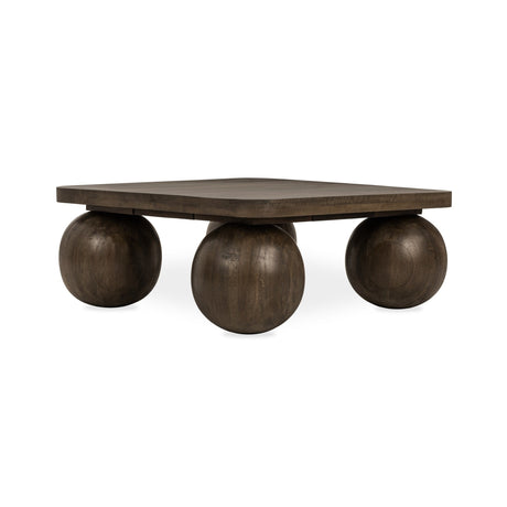 Delyla Pecan Brown Coffee Table by Classic Home at Eve Furniture