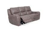 Demetrius Brown Power Reclining Sofa by Furniture of America at Eve Furniture