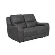 Demetrius Dark Gray Power Loveseat by Furniture of America at Eve Furniture