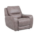 Demetrius Dark Gray Power Recliner by Furniture of America at Eve Furniture