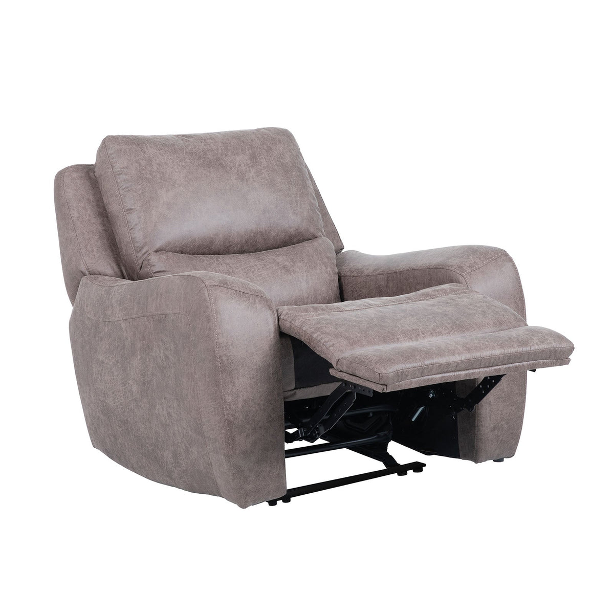 Demetrius Dark Gray Power Recliner by Furniture of America at Eve Furniture