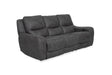Demetrius Dark Gray Power Reclining Sofa by Furniture of America at Eve Furniture