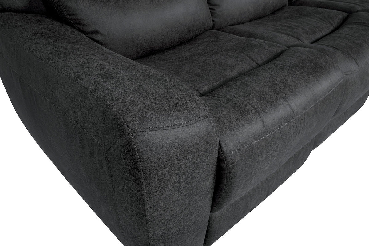 Demetrius Dark Gray Power Sofa & Loveseat by Furniture of America at Eve Furniture